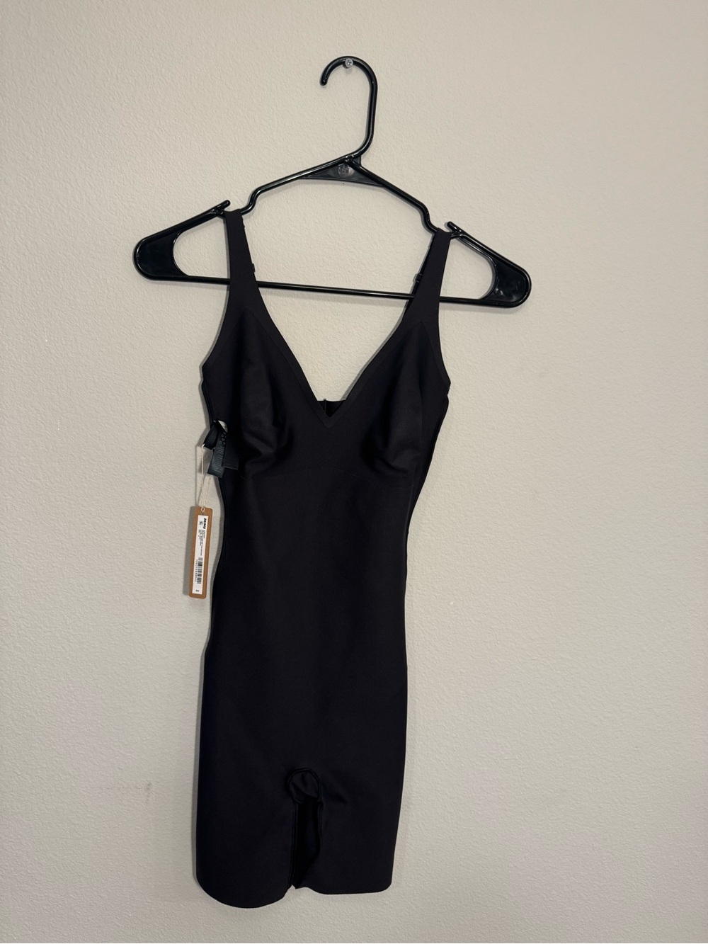 SKIMS Black Sculpting Shapewear Slip